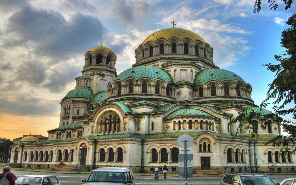 Alexander Nevsky Cathedral in Sofia, Bulgaria 2K Wallpapers