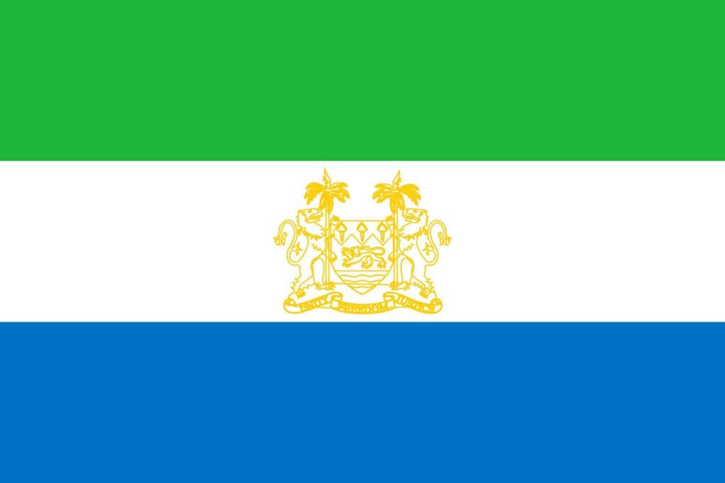 Sierra Leone flag wallpapers