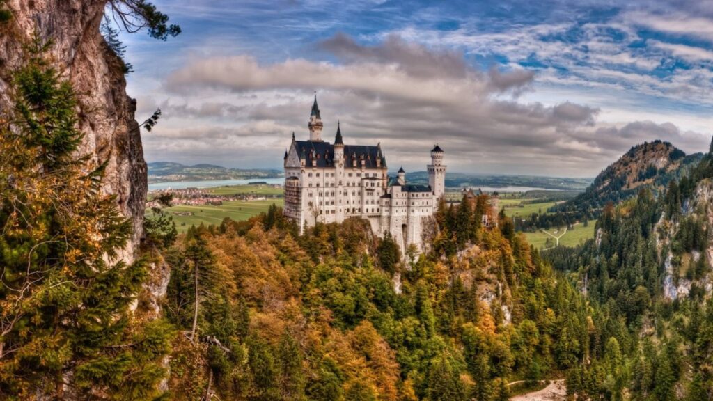 Bavaria Neuschwanstein Castle desk 4K PC and Mac wallpapers