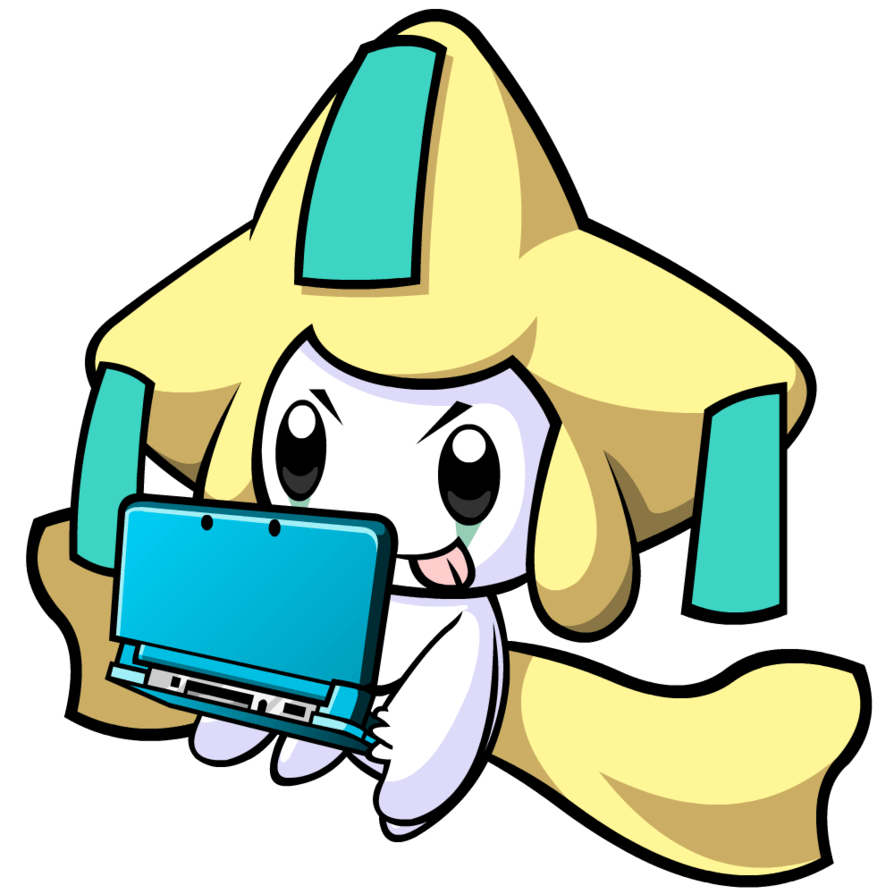 Jirachi on a DS by Cowctus