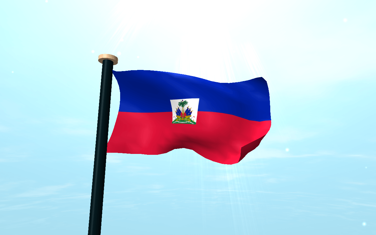 Haiti Flag D Live Wallpapers