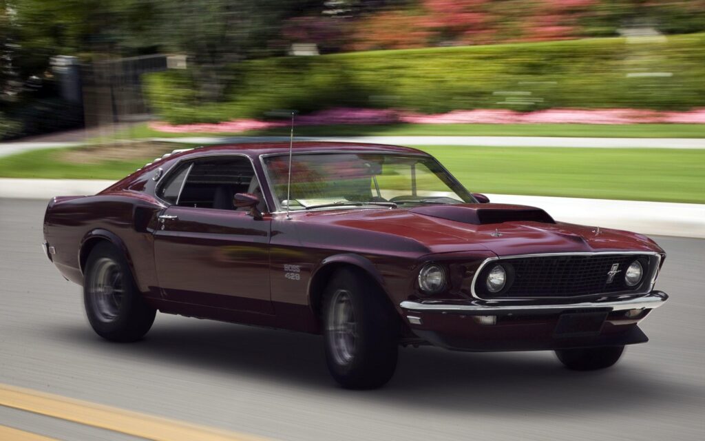Download Wallpapers Muscle car, , Ford boss,