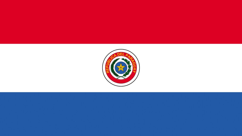 Wallpaper Paraguay Flag Stripes