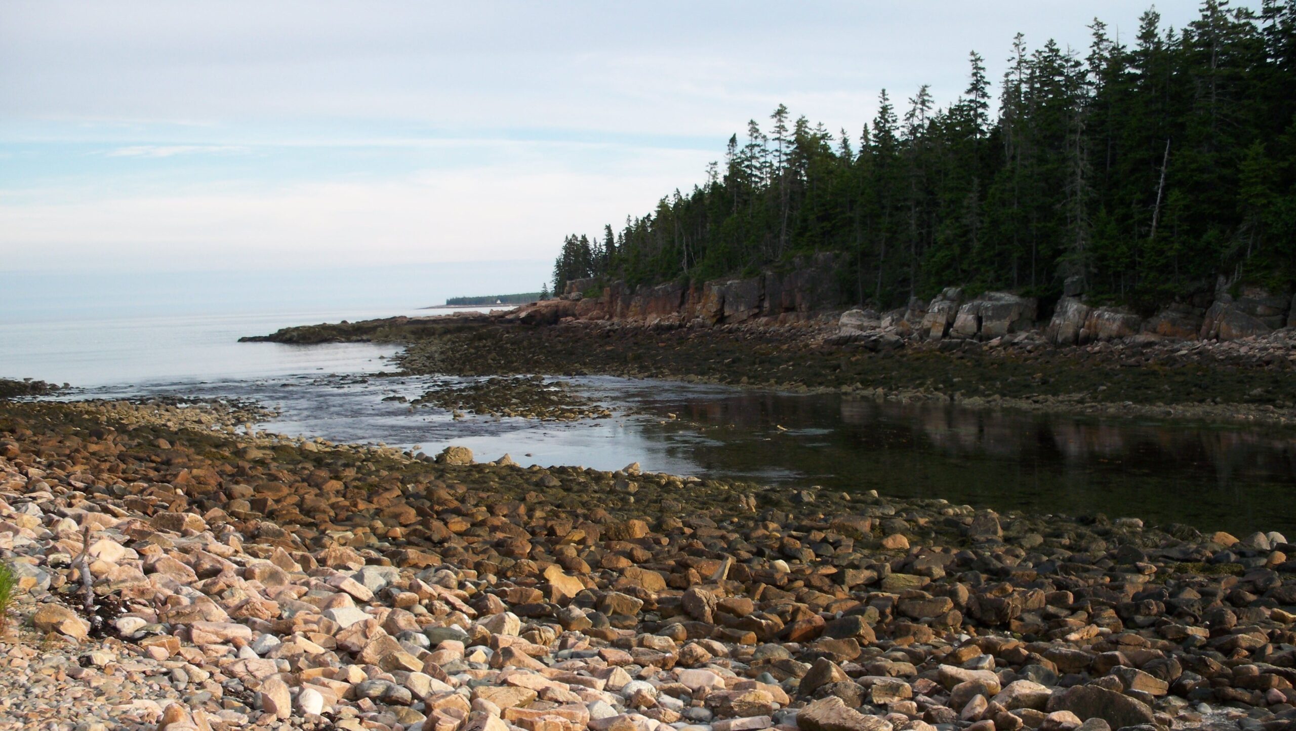 Beach Acadia National Park Dusk Coast Beach Wallpapers 2K for