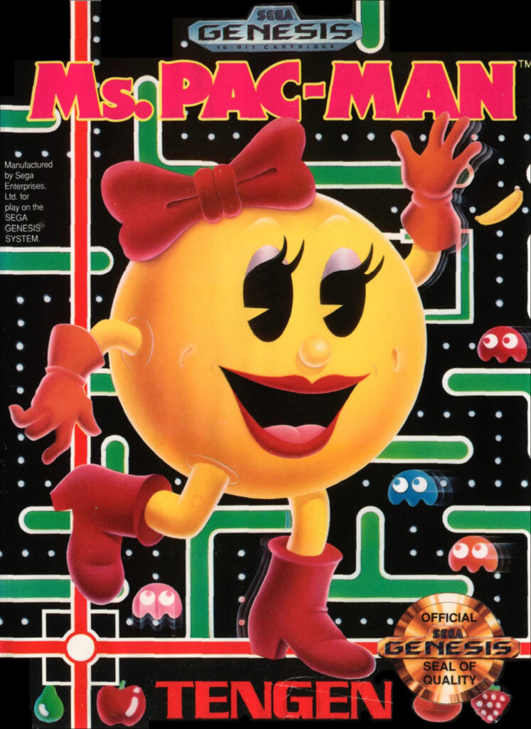 Games Backgrounds, Ms Pacman Wallpapers, by Ken Dancy