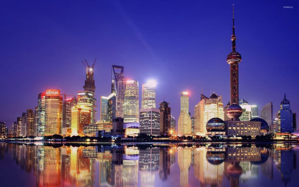 Shanghai lights wallpapers