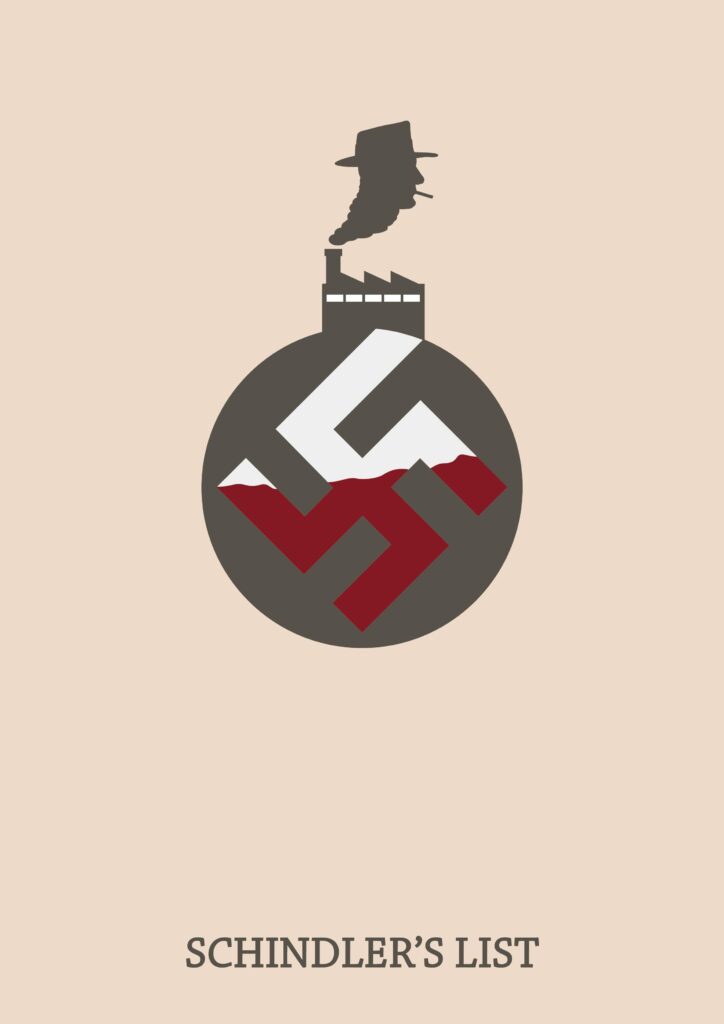 Schindler’s List minimal poster