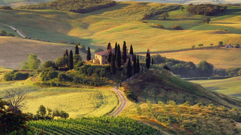 Tuscan countryside wallpapers desktop