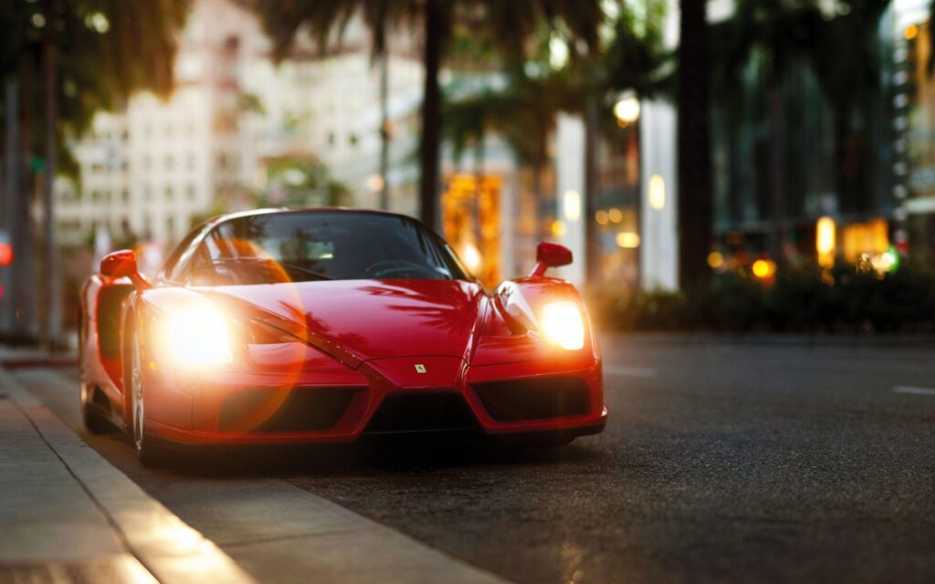 Ferrari Enzo Red Macbook Pro Retina 2K k Wallpapers