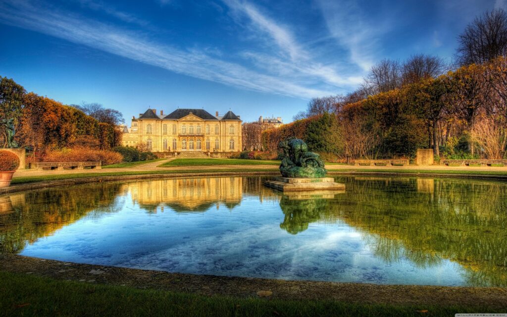 Castle, Paris, France 2K desk 4K wallpapers High Definition