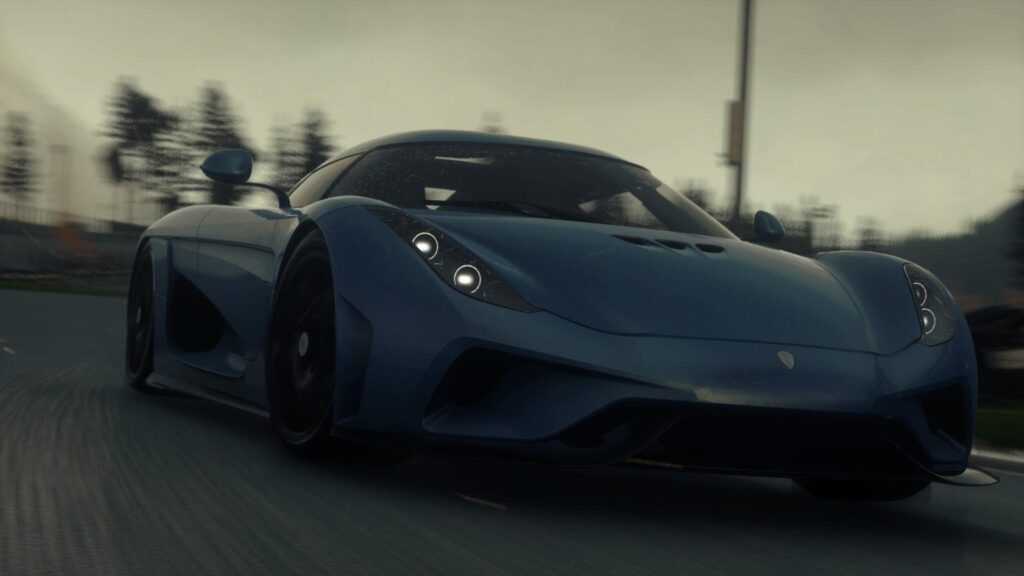 The bhp Koenigsegg Regera debuts in DriveClub Team VVV