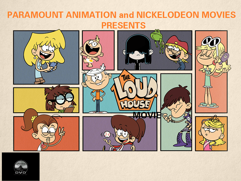 The Loud House Movie on DVD by MikeEddyAdmirer