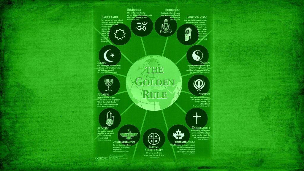 Buddha and Jesus golden rule