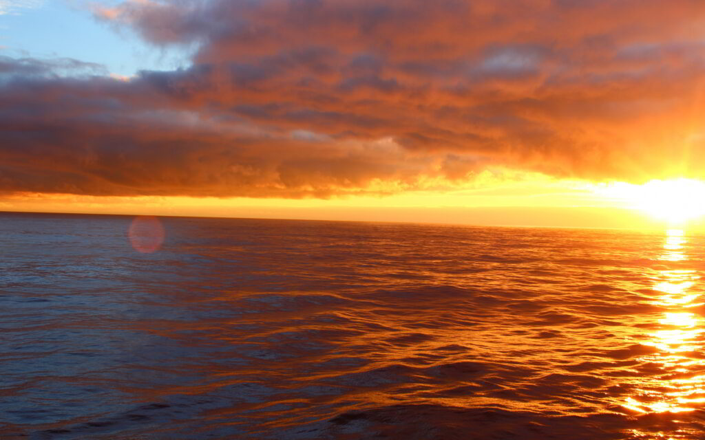 Ocean sunset