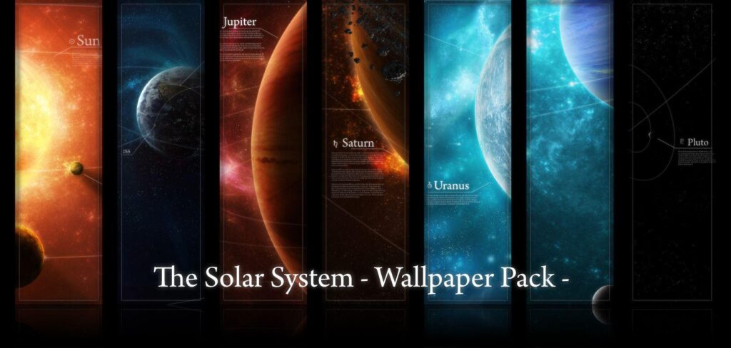Wallpapers Pack Solar System by licoti