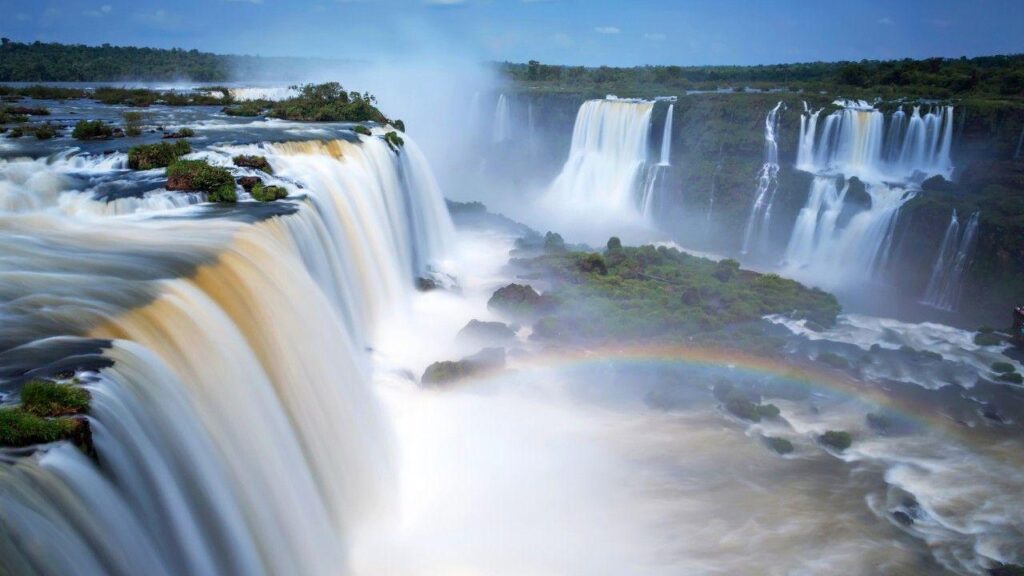 Wallpapers Iguazu Falls, Waterfalls, Argentina, K, Nature,