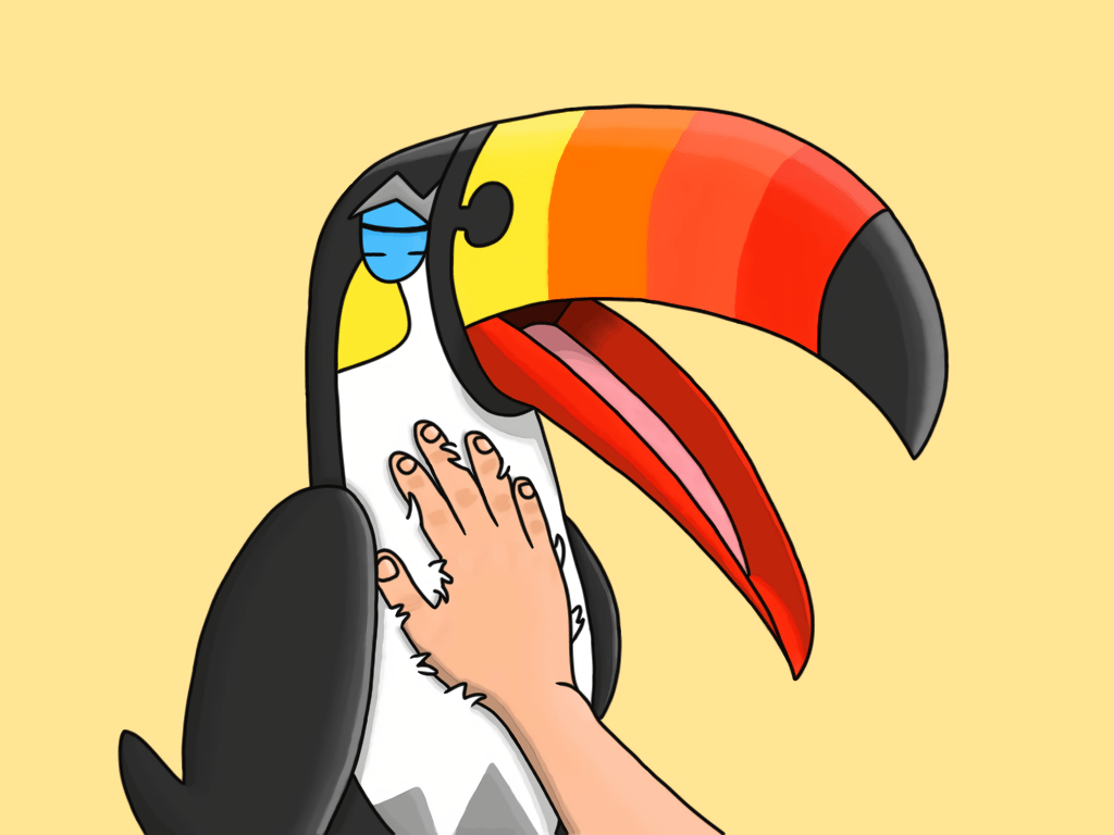 Toucannon Petting by ab