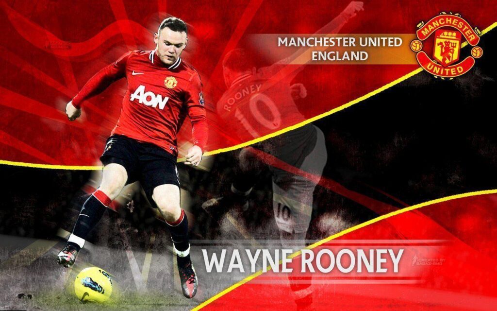 Wayne Rooney Manchester United Desk 4K 2K Wallpapers