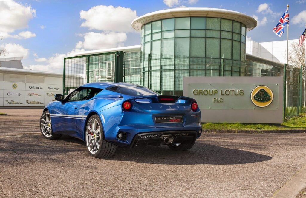 Lotus introduces an anniversary edition of its Lotus Evora
