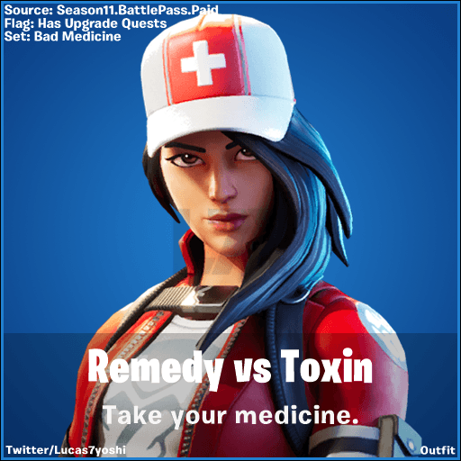 Remedy Vs Toxin Fortnite wallpapers
