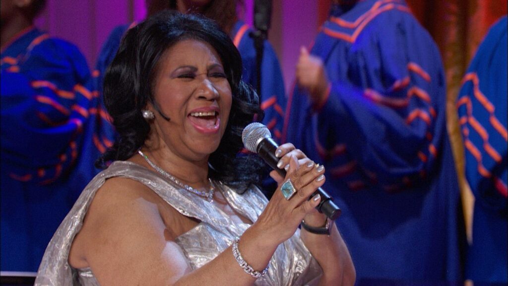Video S Ep Aretha Franklin Performs Plant My Feet on