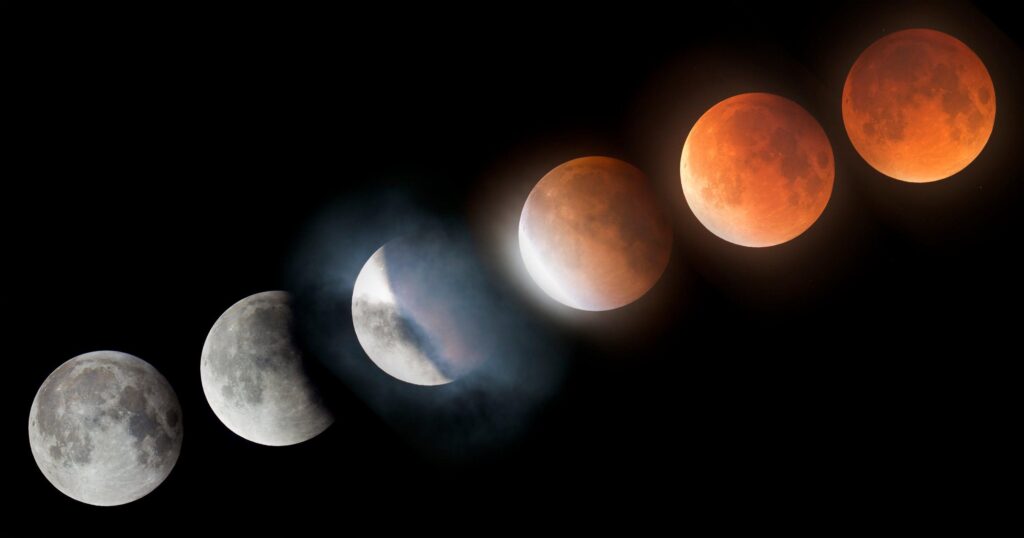 Super Blood Moon Lunar Eclipse Time
