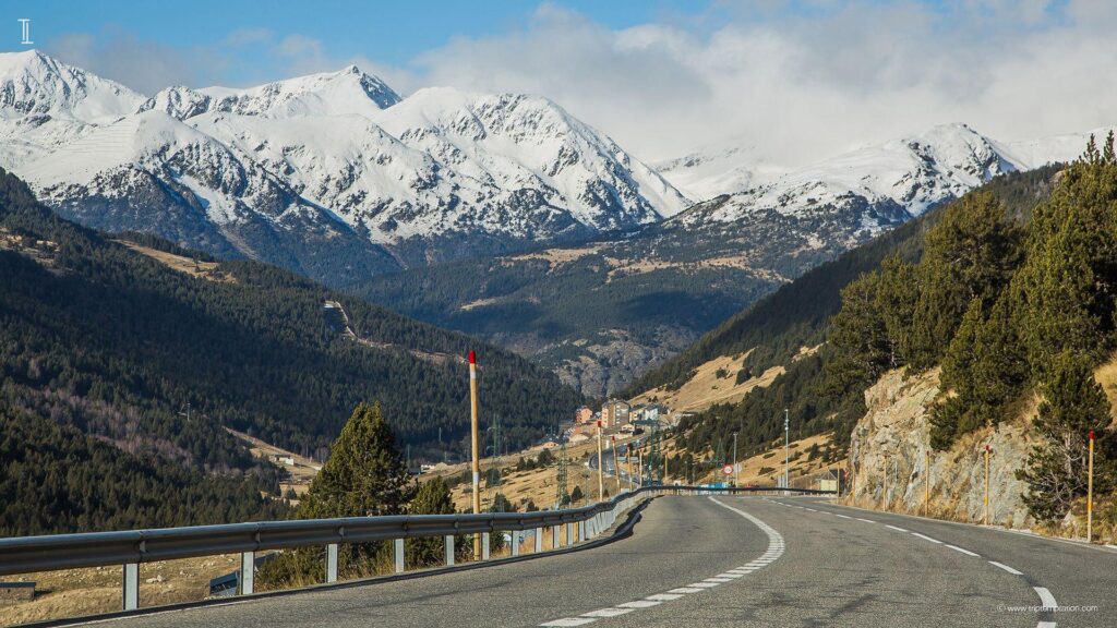 Download Mountain road in Andorra