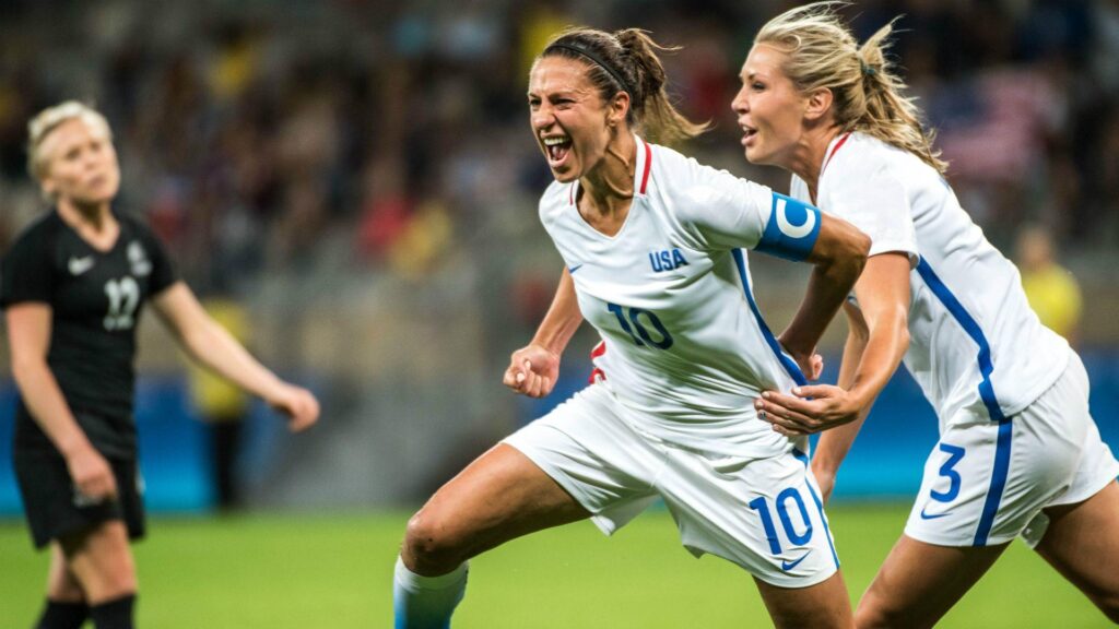 Carli Lloyd sends USA past France in women’s soccer