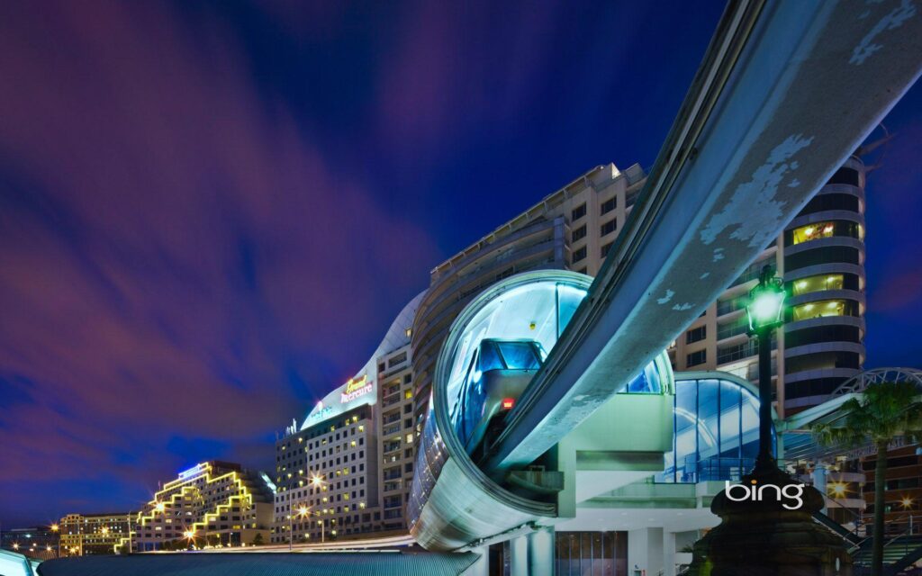 Monorail Darling Harbour Sydney Wallpapers