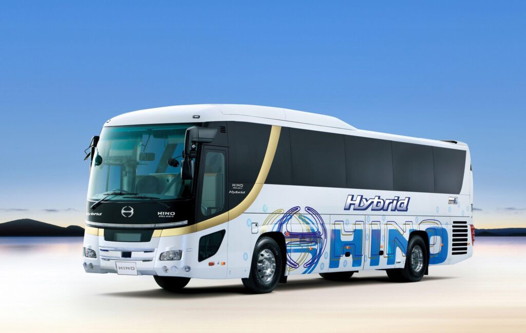 Hino Selega Hybrid bus transport wallpapers