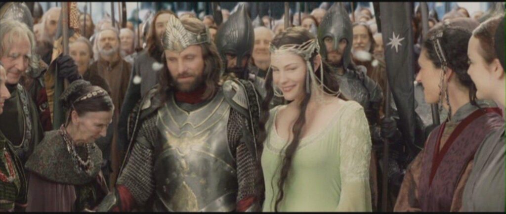 Aragorn and Arwen Wallpaper Arwen and Aragorn