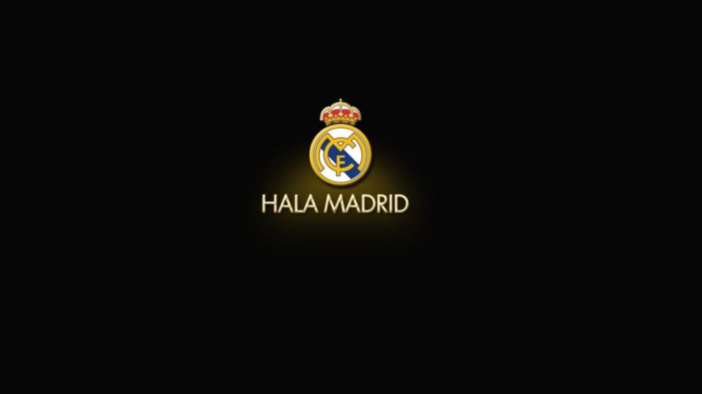 Real Logo Madrid Black Wallpapers