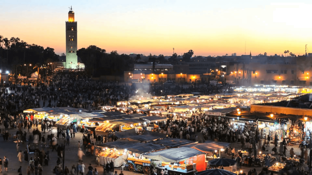 Djemaa El Fna In Marrakech, Morocco