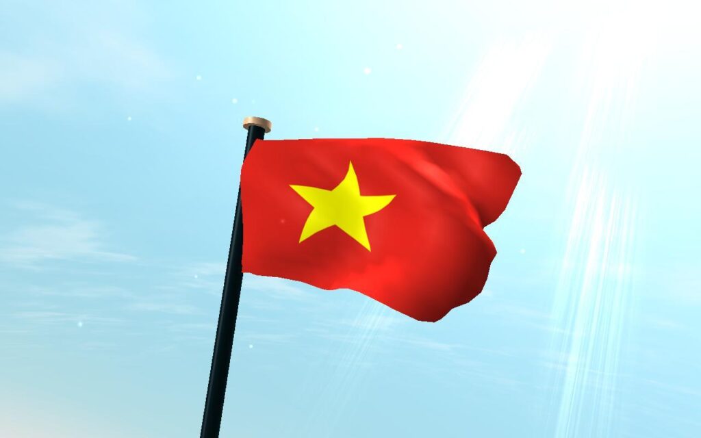 Vietnam Flag D Free Wallpapers for Android