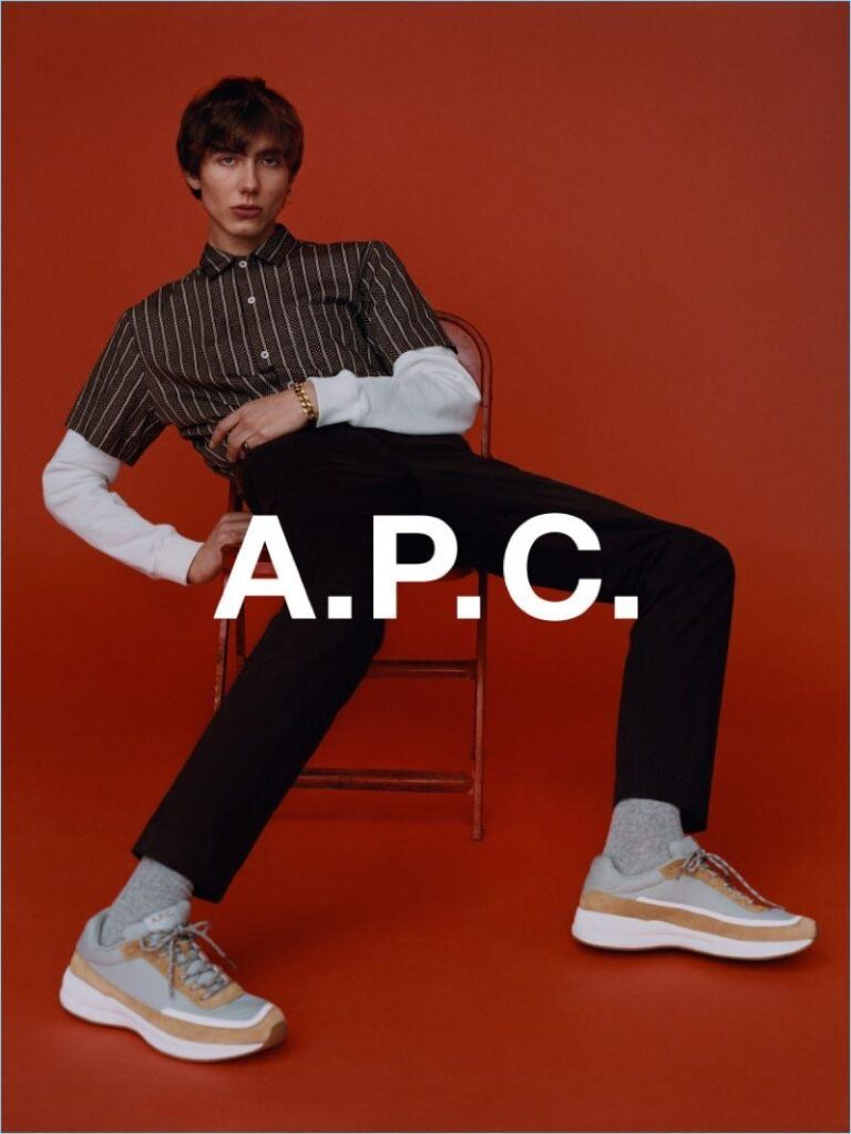 Paul Hameline Charms in APC Fall ‘ Campaign