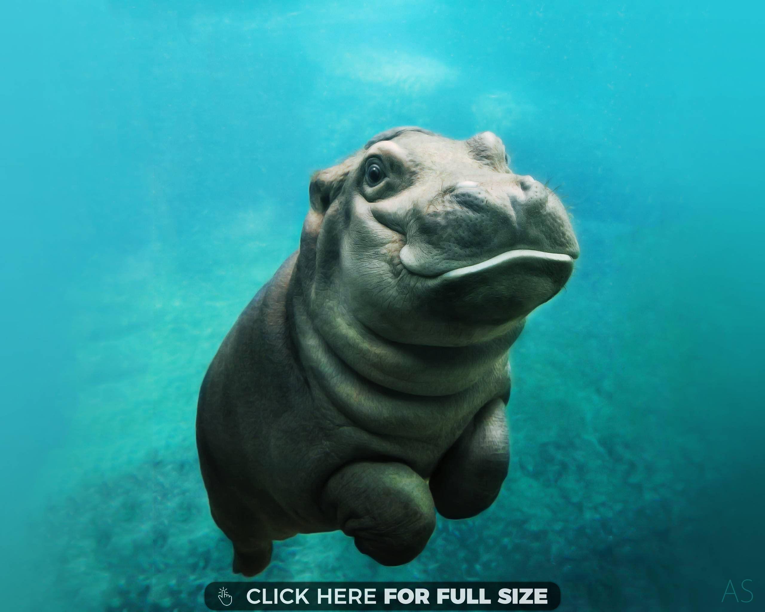 Baby Hippo Wallpapers Outstanding Cute Baby Hippo Wallpapers S