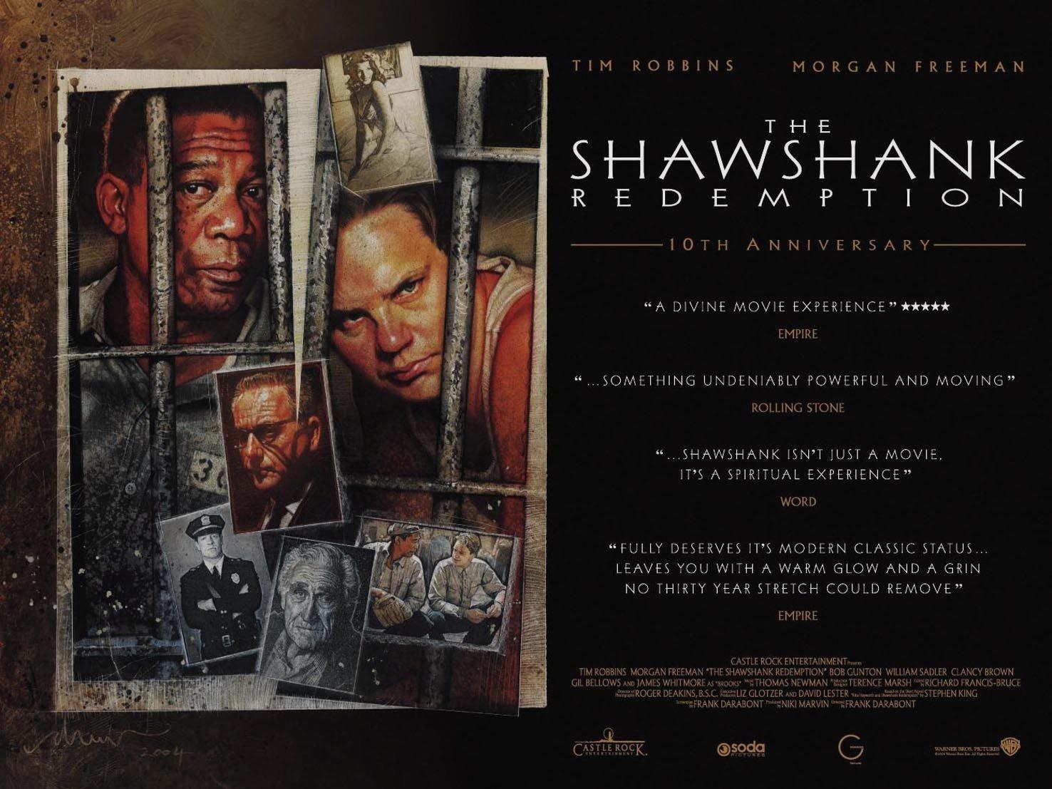 The Shawshank Redemption Wallpapers 2K Download