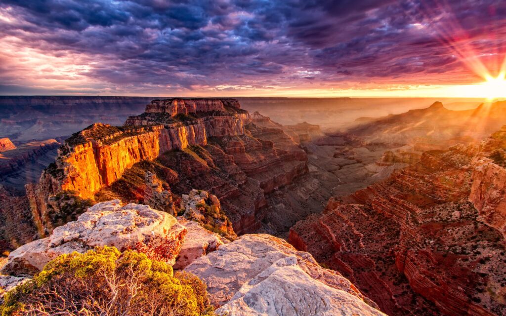 Grand Canyon In USA Nature 2K Wallpapers