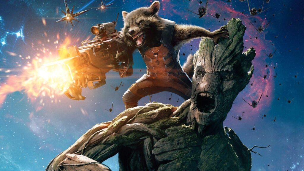 Rocket Raccoon 2K Wallpapers