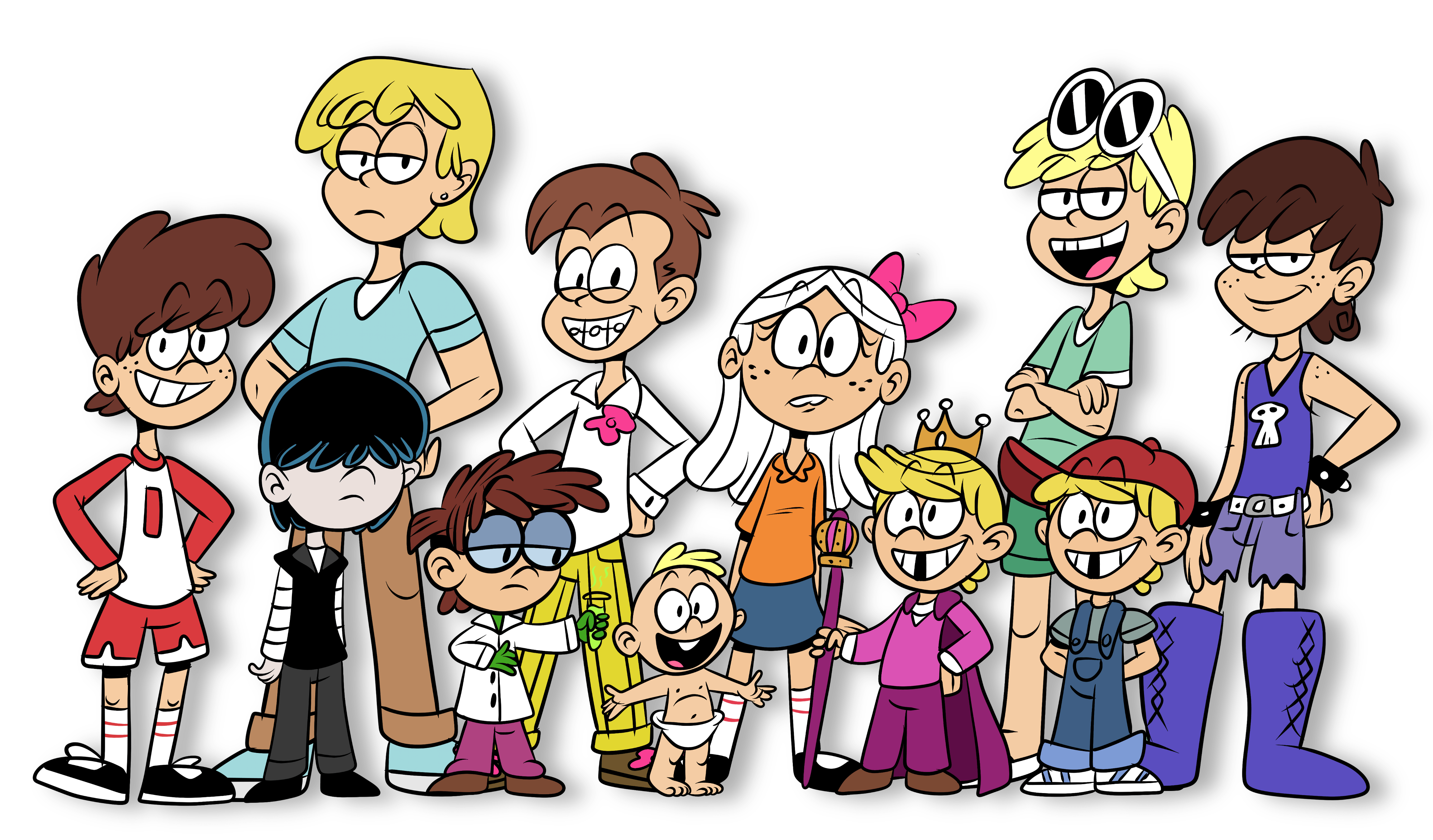 The Loud House Wallpaper Genderbend 2K wallpapers and backgrounds