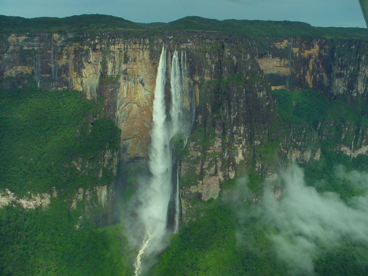 ANGEL FALLS, VENEZUELA, angel, nature, venezuela, waterfalls