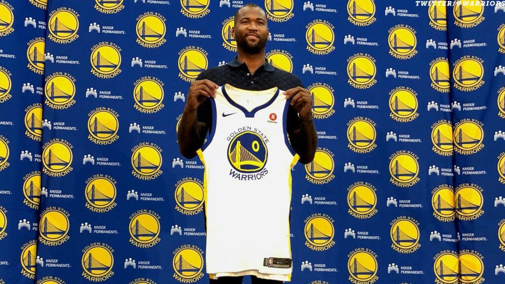 Is DeMarcus Cousins wearing No on Warriors a hint on Patrick
