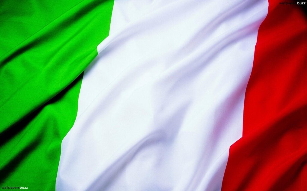 The flag of Italy 2K Wallpapers