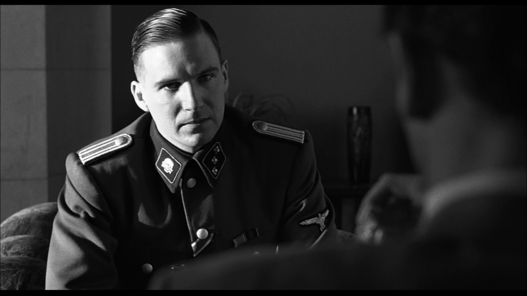 Schindler’s List Amon Goeth played by Ralph Finennes