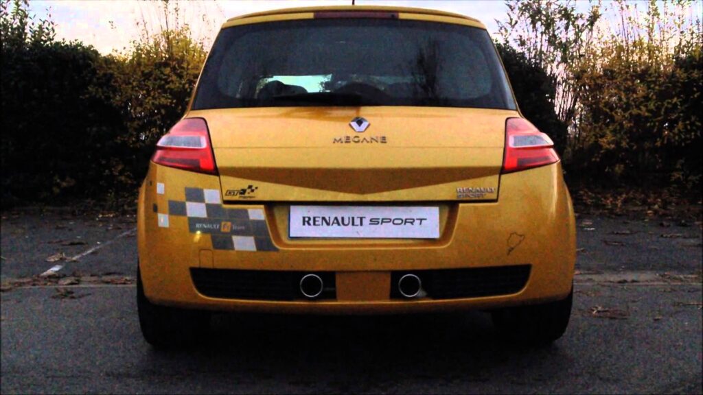 Silencieux Tube Megane RS R Renault Sport Exhaust R Luxe