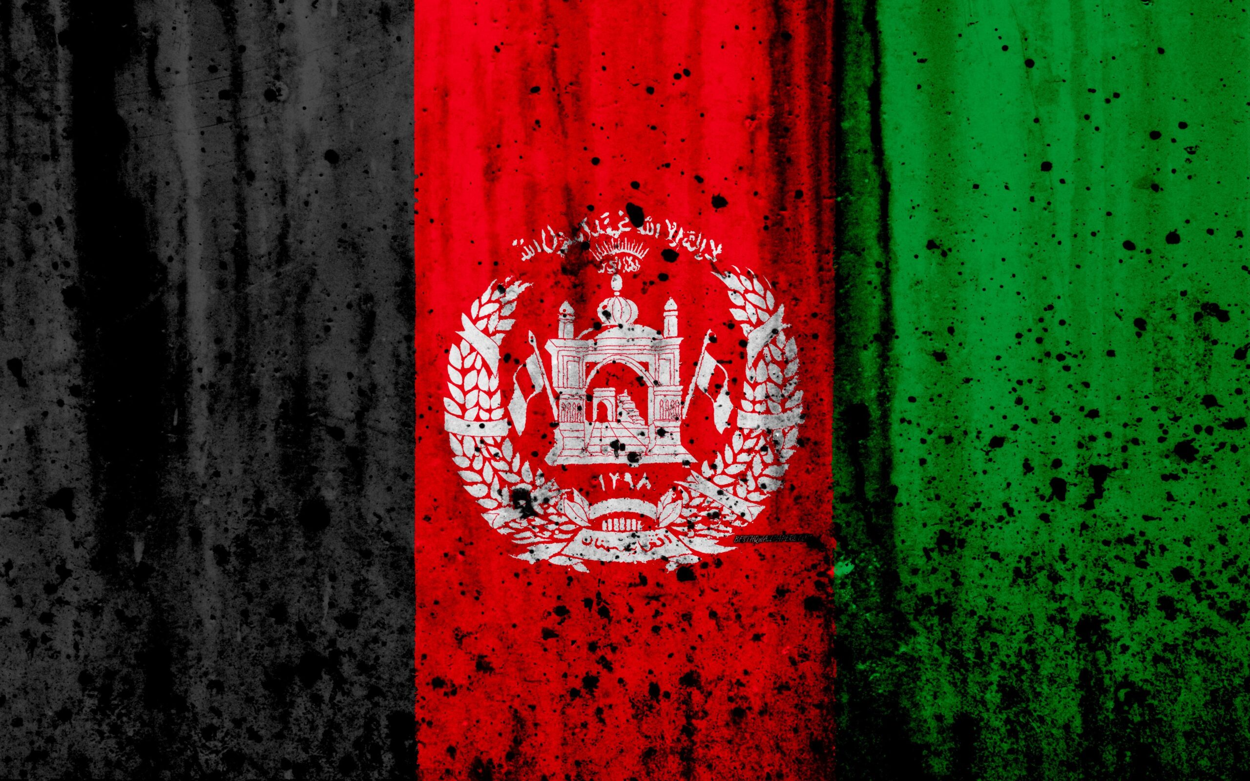Download wallpapers Afghanistan flag, k, grunge, flag of