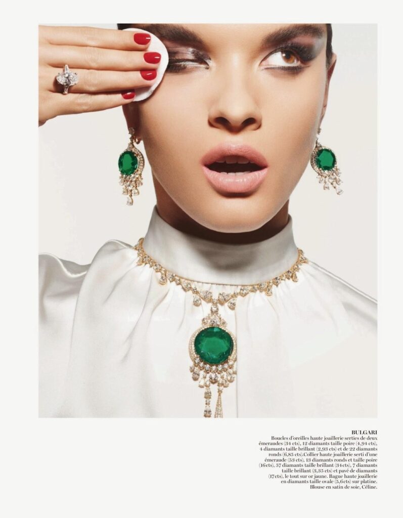 Crystal Renn by Thomas Lagrange for Vogue Paris October
