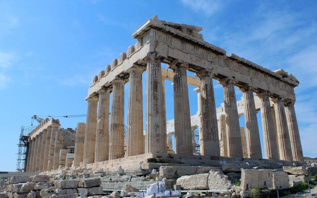 Athens Parthenon Ruins wallpapers