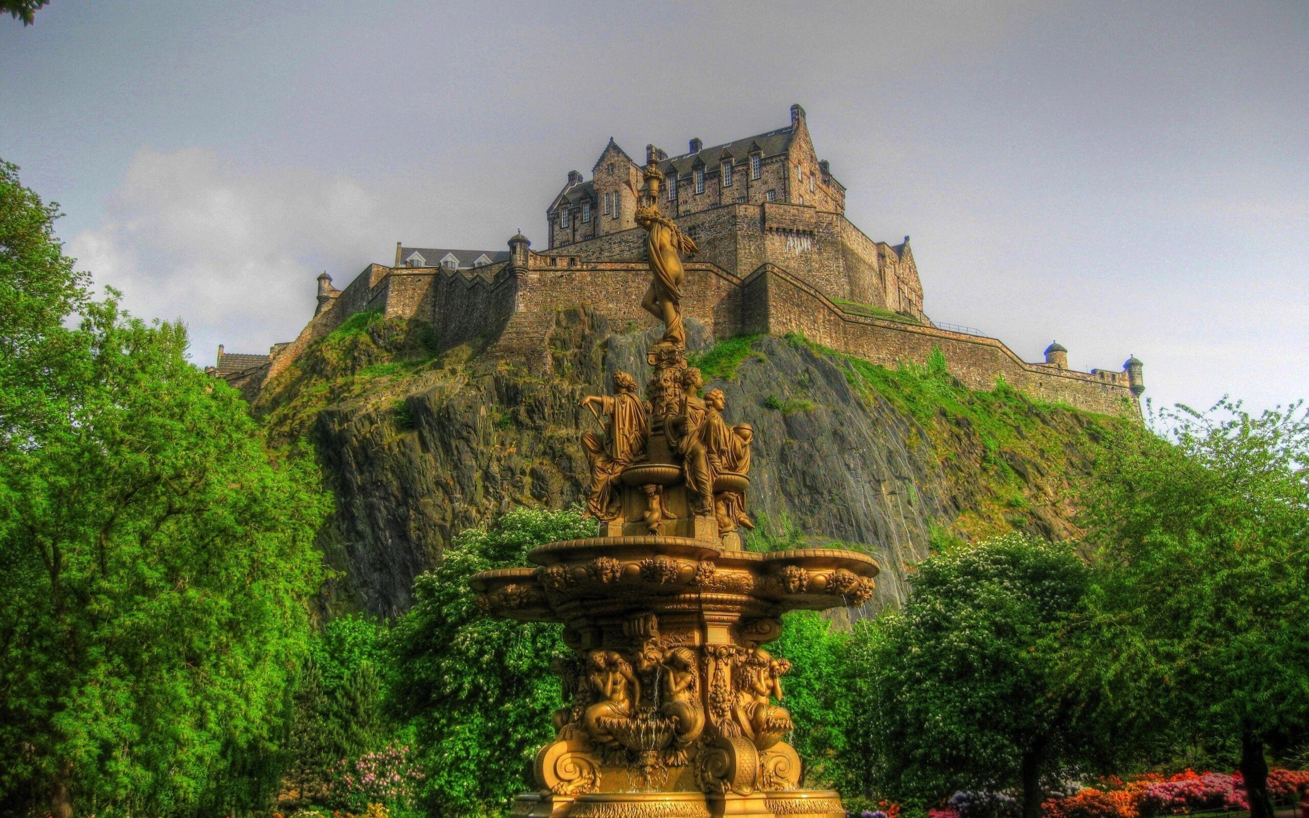 Edinburgh Castle Scotland x Retina Display Wallpapers