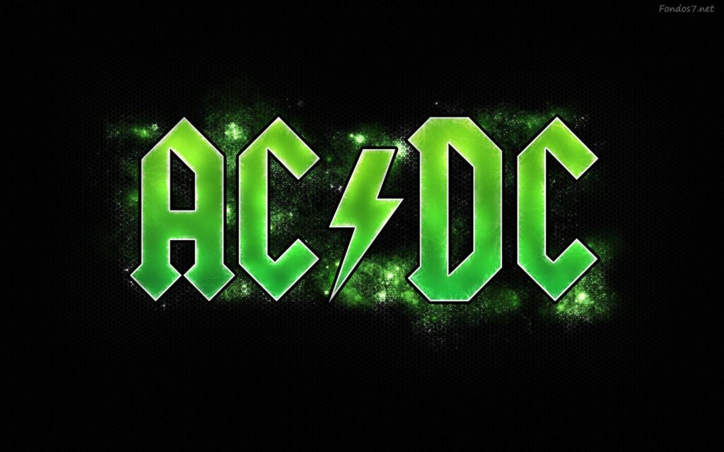 AC|DC logo wallpapers
